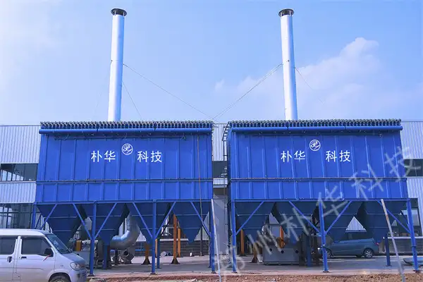 带降温系统的高效脉冲布袋除尘器 带降温系统的高效脉冲布袋除尘器