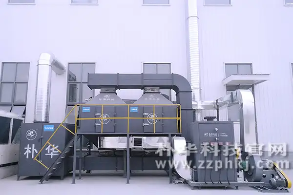 国外某化工企业采购的RCO催化燃烧设备即将完成