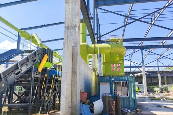 【项目捷报】朴华科技定制除尘系统圆满交付!助力山西50万吨建筑垃圾“变废为宝”