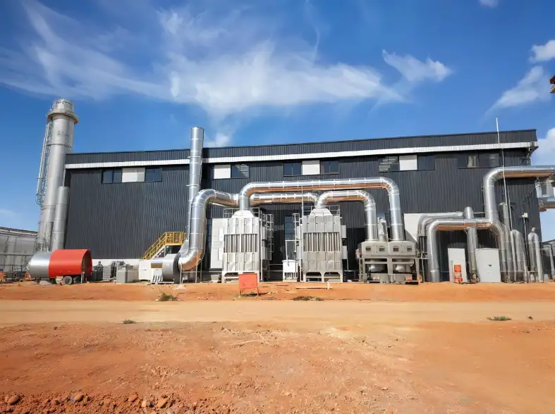 RTO蓄热式燃烧设备工厂实拍