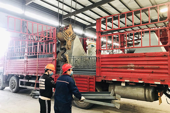 郑州朴华科技除尘设备厂区发货中