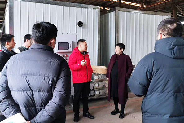 朴华科技厂区车间客户参观