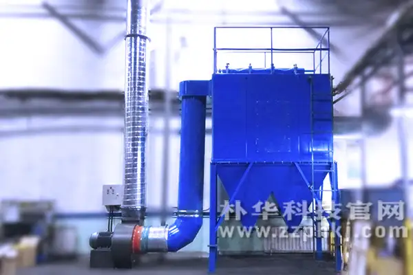 案例：除尘器设备安装在客户厂房
