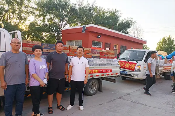 守卫家乡！朴华科技向鹤壁浚县 周口扶沟捐赠价值20万元生活物资