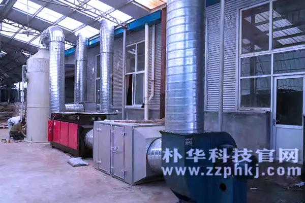 水喷淋除尘+UV光解设备 水喷淋除尘+UV光解设备