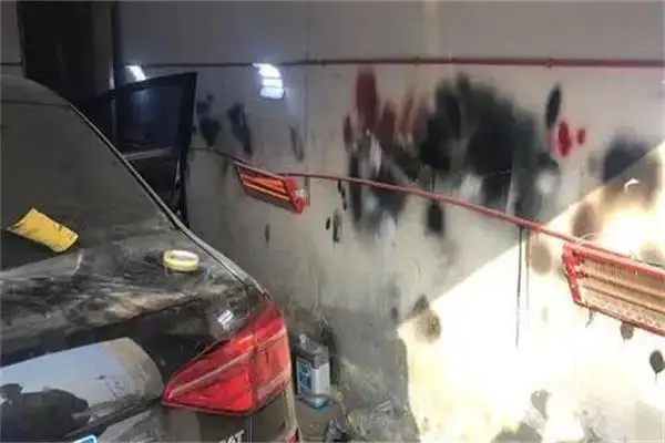 汽修厂未安装leyu乐鱼web登录入口违规作业